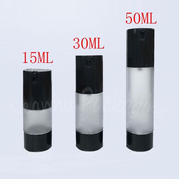 

storage bottles & jars 15ml 30ml 50ml transparent frosted lotion cream airless eye packaging bottle , empty cosmetic container 30 pc/lot
