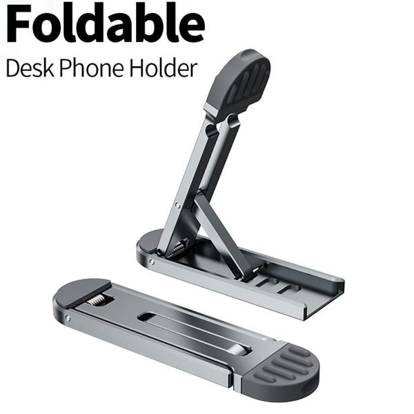 

cell phone mounts & holders mobile computer bracket invisible storage increased aluminum alloy tablet folding triangle support