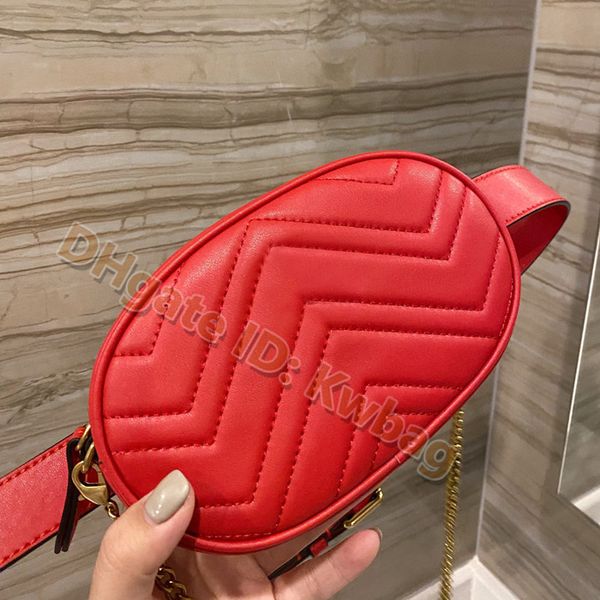 

2021 ladies high-grade waist bag women ins2021 versatile fashion desinger chest bags chain shoulder pocket handbags cross body handbag clutc