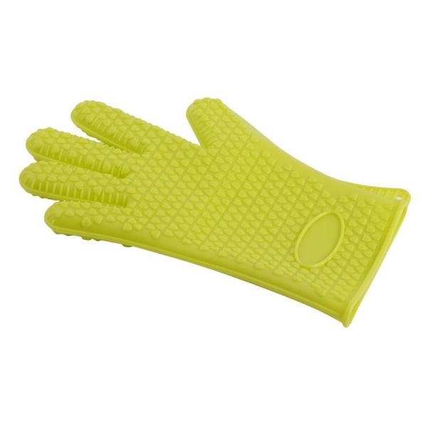 

oven mitts heat resistant silicone glove thick cooking bbq grill mibaking kitchen barbecue gadgets