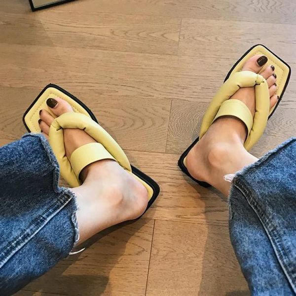 

slippers 2021 clip toe thick platform women casual strap summer beach flip flops non slip outdoor rome ytmtloy, Black