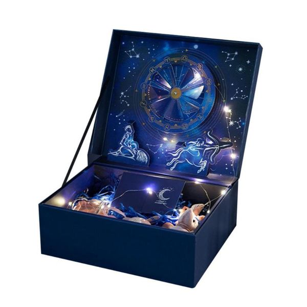 

gift wrap valentine's day box dream girl heart flip 3d with hand packaging