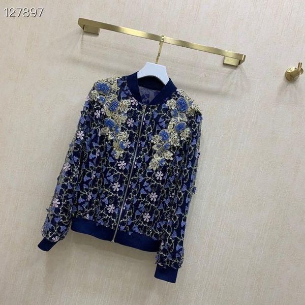 

women's jackets w1729 fashion women coats & 2021 runway luxury european design party style clothing, Black;brown