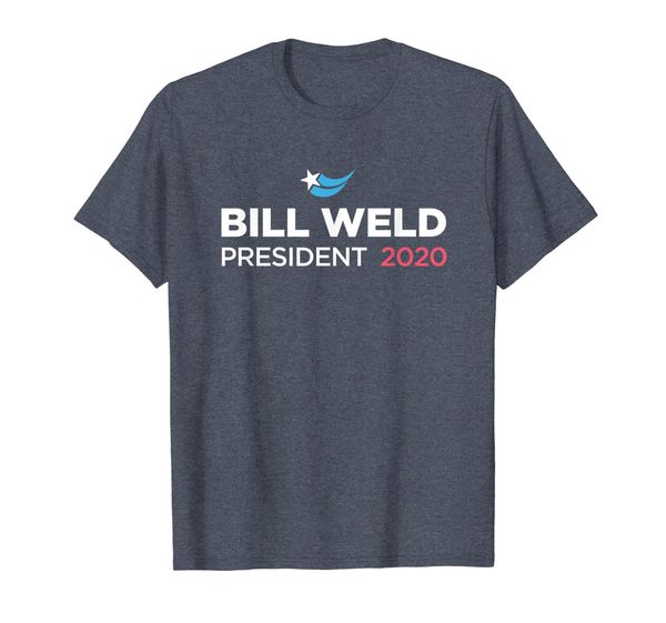 

bill weld for president 2020 campaign t-shirt, White;black