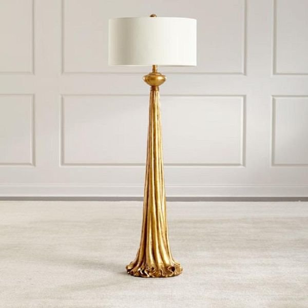 

floor lamps custom northern european retro wood carving gilding luxury lamp exit villa living room corridor