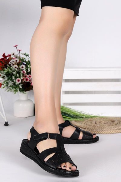 

sandals woggo pnt 673010 daily women 's slippers, Black