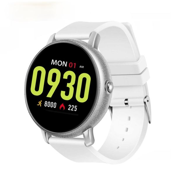 

slimy smart watch heart rate blood pressure fitness tracker smartwatch sports big screen bluetooth call wristwatch pk kw18 k88h