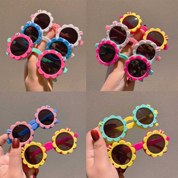 

new sunshade children sunglasses frame lovely boys and girls, Blue
