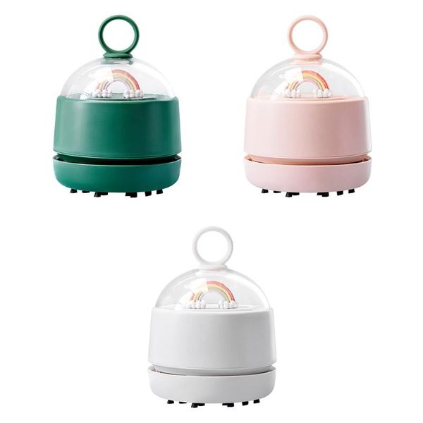 

vacuum cleaners rainbow deskmini cleaner w/ flat vacuuming nozzle 240 mins run time for dust hairs crumbs scraps