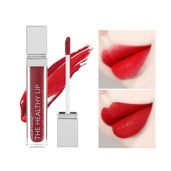 

velvet matte lip gloss moisturizing non-stick cup waterproof long-lasting colorfast glaze1