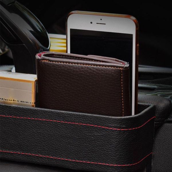 

car organizer multifunctional seat front filler leather storage box decor b36b