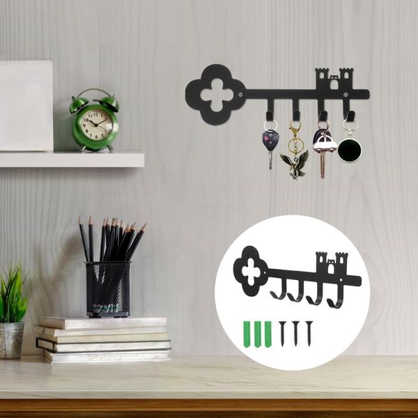 

1pc iron wall mounted hanging hooks rack bathroom kitchen & rails