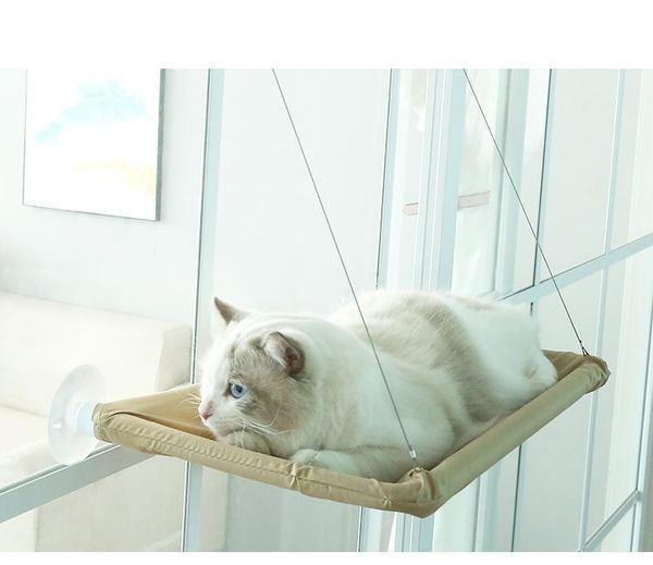 

pet hanging beds cat sunny window seat mount hammock comfortable bed shelf & furniture