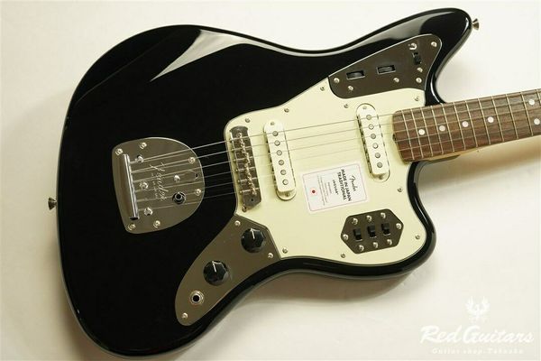 

2021 collection made in japan traditional 60s jaguar black guitar