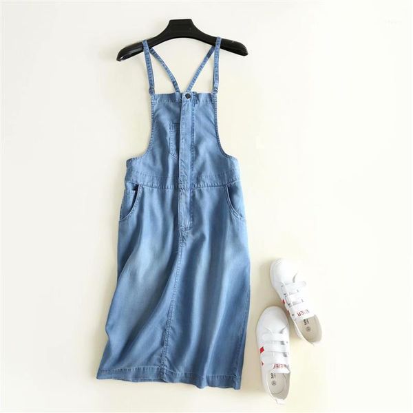 

women denim overalls dress sleeveless jeans with backless spaghetti strap retro summer blue colour casual dresses, Black;gray