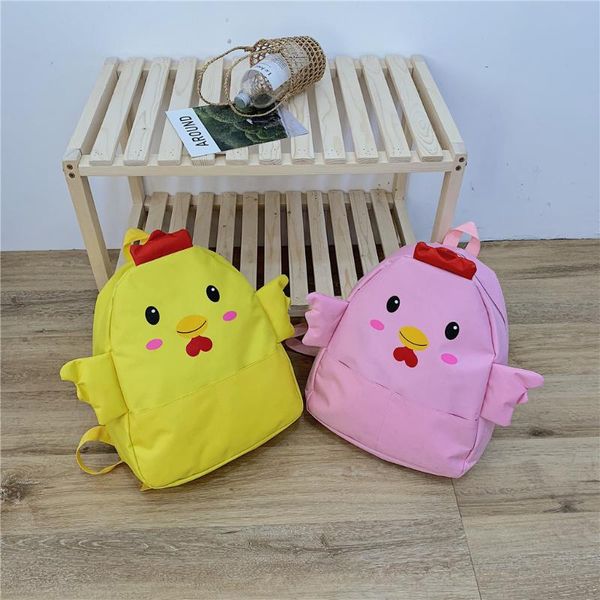 

backpack cartoon chicks schoolbags for girls cute casual women college bags torba na trend 2021