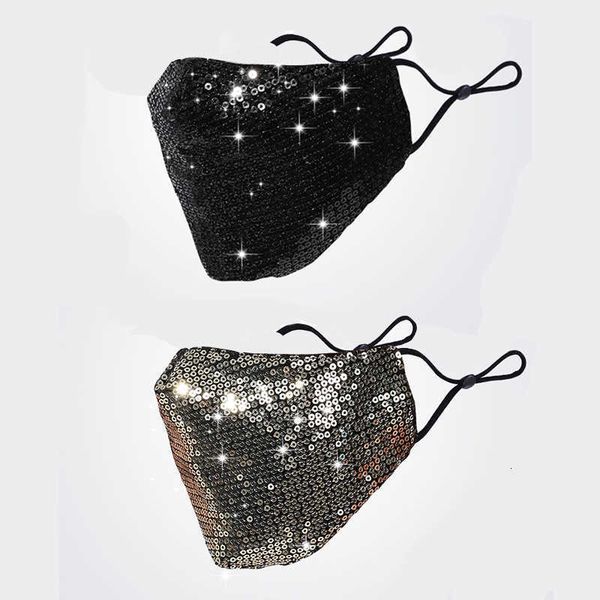 

sequin summer thin washable personality fashion dustproof sunscreen mask