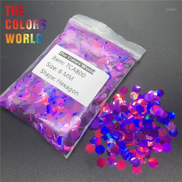 

holographic laser purple color hexagon shape nail glitter for decorations gel makeup facepaint diy accessorie1, Silver;gold