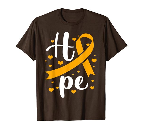 

Hope Leukemia Cancer Awareness Orange Ribbon Gift T-Shirt, Mainly pictures