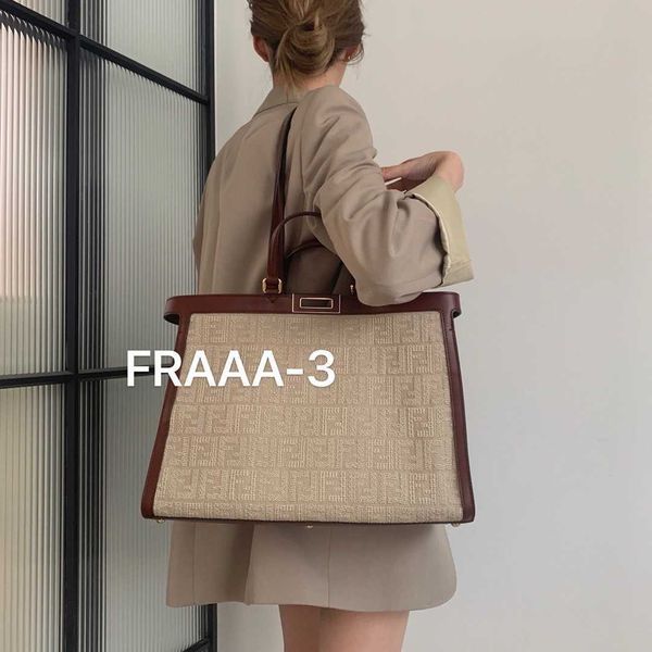 

leather canvas embroidery shopping bag zly