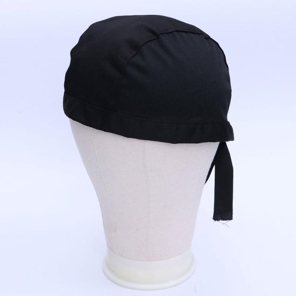 

fashion chefs hat cap kitchen catering ribbon turban (black) curtain & drapes