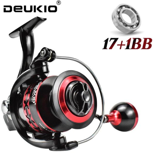 

baitcasting reels q&l 2021 2000-7000 metal wire cup 17+1bb 25kg max drag rocker 5.2:1 spinning fishing reel high-quality