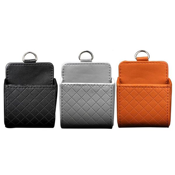 

storage bag phone holder car air vent mount smartphone stand support bracket pxpa cell mounts & holders