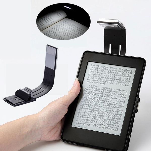 

book lights usb led light rechargeable for kindle paper power bank reading lamp 4 intensities lighting flexible e-read