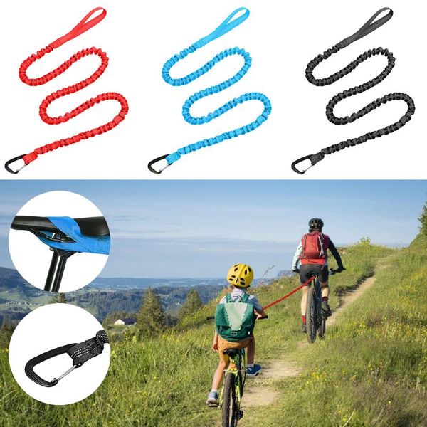 

tools nylon elastic mtb bicycle traction belt rope parent-child rally bike attachment pet walk run jogging distance keeper hand