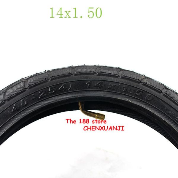 

motorcycle wheels & tires wear-resistant and practical design bicycle tyre (40-254) 14x1.50 inner tube fitting 14 inch tire good quality