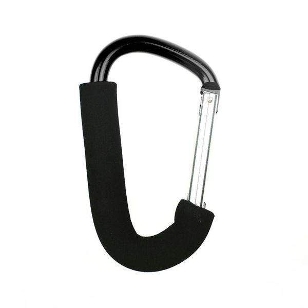

cords, slings and webbing 1pc metal aluminum carabiner clip snap spring loaded climbing d shaped hook outdoor sport portable lock carabiners