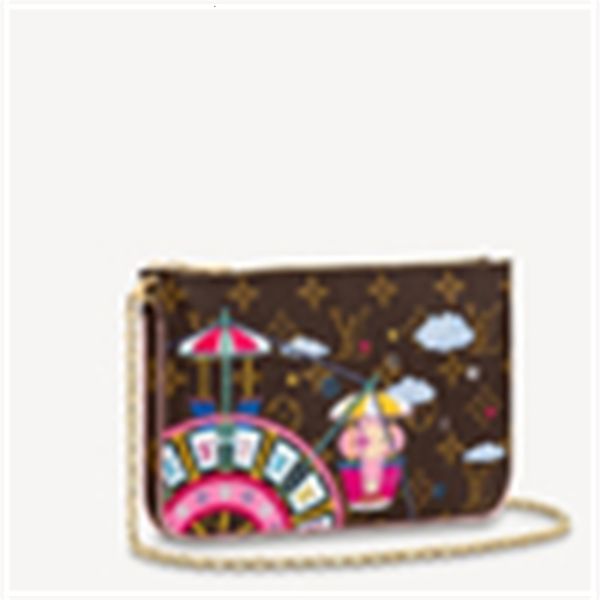 

t5p0 m69744 double zip pochette handbags handles shoulder bags totes bag clutches evening