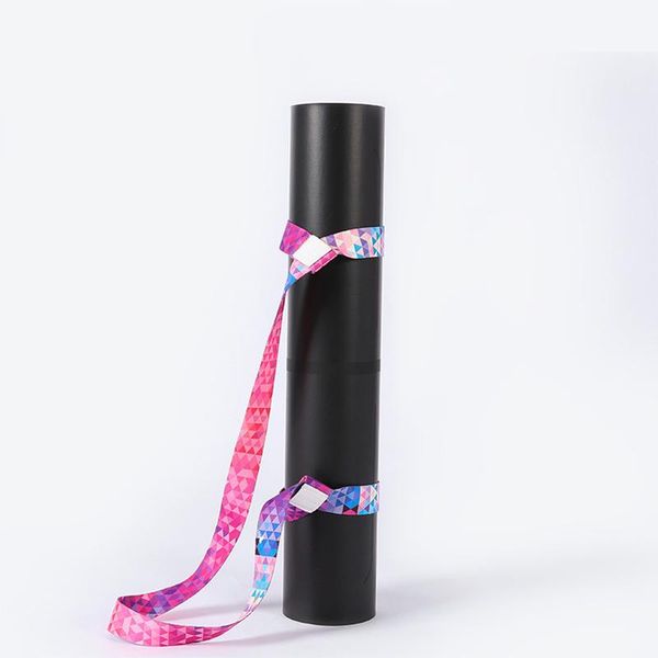 

yoga mat strap elastic band colorful binding belt yu storage rope bag printing resistance bands
