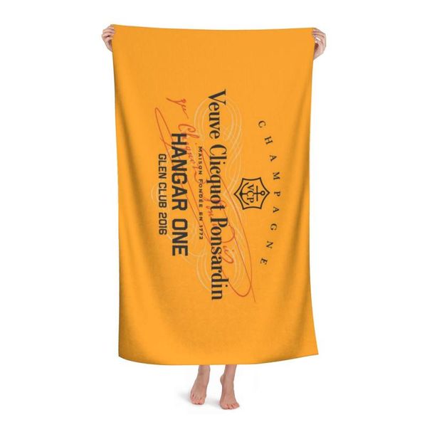 

towel large-size bath towels veuve clicquot champagne beach towels personalized design luxury towels vcstyj10213i