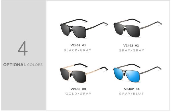

fashion luxury men polarized sunglasses without brand logo customized driving leisure goggles beach metal frame sunscreen glasses factory di, White;black