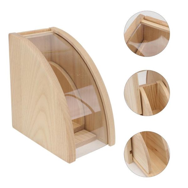 

coffee filters 1pc durable natural filter paper box home office rack
