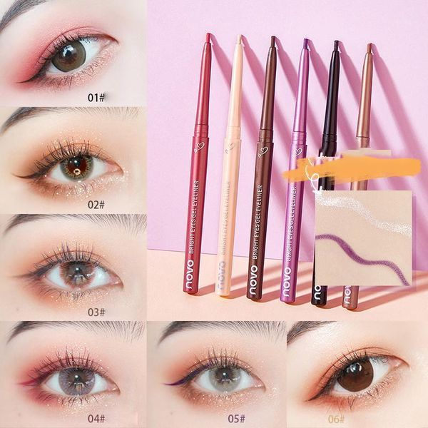 

eyeliner pen waterproof eye makeup long-lasting black not blooming tool cosmetics tslm21