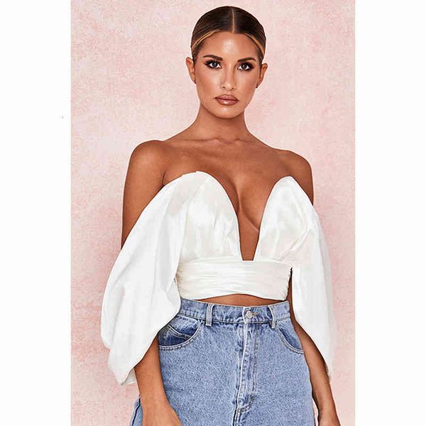 

shorts white figure-hugging strapless v-neck fashion celebrity top, White;black