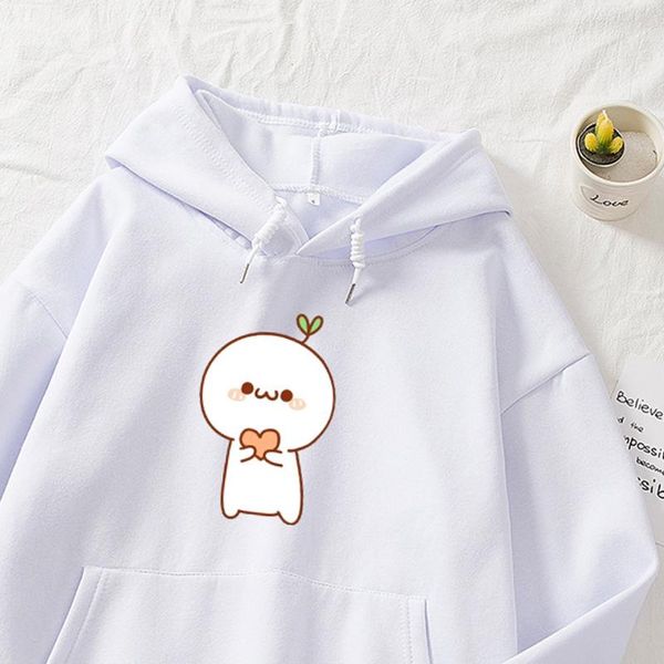

women's hoodies & sweatshirts harajuku girl cotton hooded sweatshirt women black plus size pullovers white jumper ulzzang gift couple c