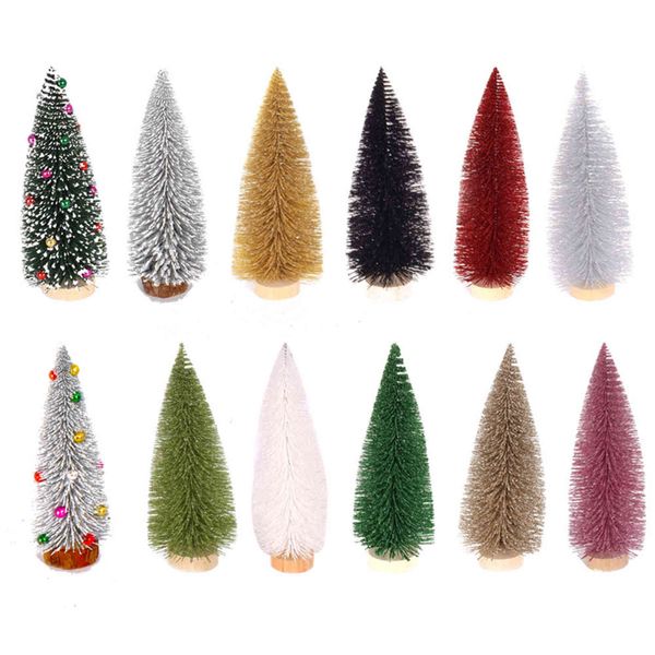 

decorations tabledecoration color pine needle powder mini christmas tree