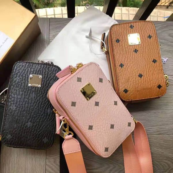 

high-quality classic printing camera bag, multi-functional men's messenger bag, women's large-capacity one-shoulder phone bag with