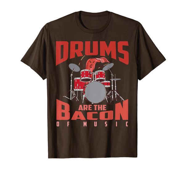 

Drums Are The Bacon Of Music Shirt | Funny Musician Tee Gift, Mainly pictures