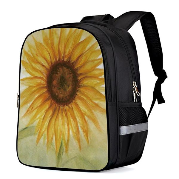 

backpack abstract sunflower schoolbag children school boy girl kindergarten