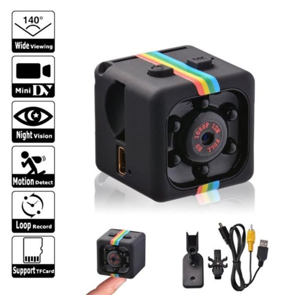 

mini cameras sq11 camera hd 1080p sensor night vision camcorder motion dvr micro sport dv video small cam sq 11