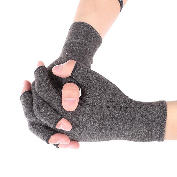 

pairs winter arthritis gloves touch screen anti therapy compression and ache pain joint relief warm cycling, Black