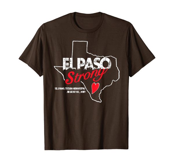 

el paso strong shirt / el paso shooting texas t-shirt t-shirt, White;black
