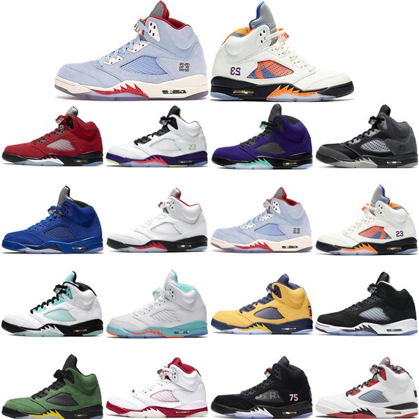 

basketball shoes men 5s international flight island green light aqua michigan moonlight oregon pink foam 3 what the outdoor sports sneakers