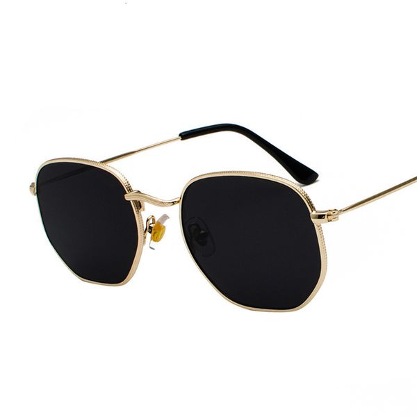 

sunglasses 2021 vintage metal men brand designer sun glasses women female classic driving eyewear uv400 oculos de sol masculino, White;black