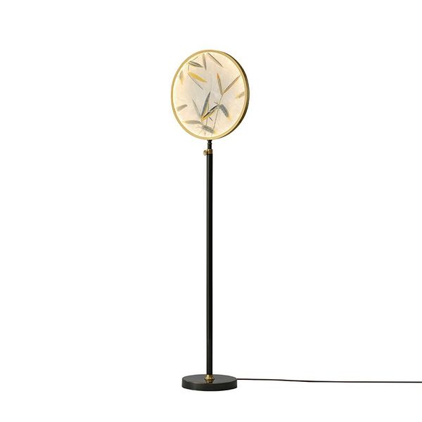 

vintage copper floor lamp post modern classic living room bedroom study interior decor enamel standing lights arrival lamps