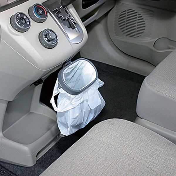 

other interior accessories portable space-saving car waste bin hanging trash rack bag hanger garbage holder can rubbish frame for